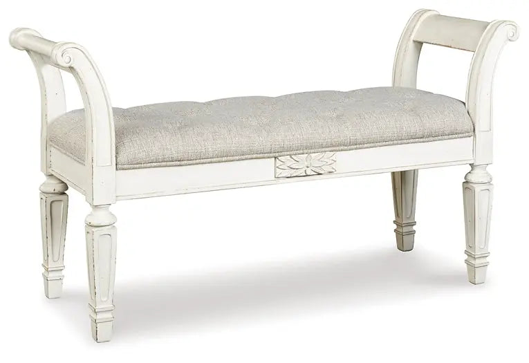 Realyn Accent Bench Quality Bedding & Furniture