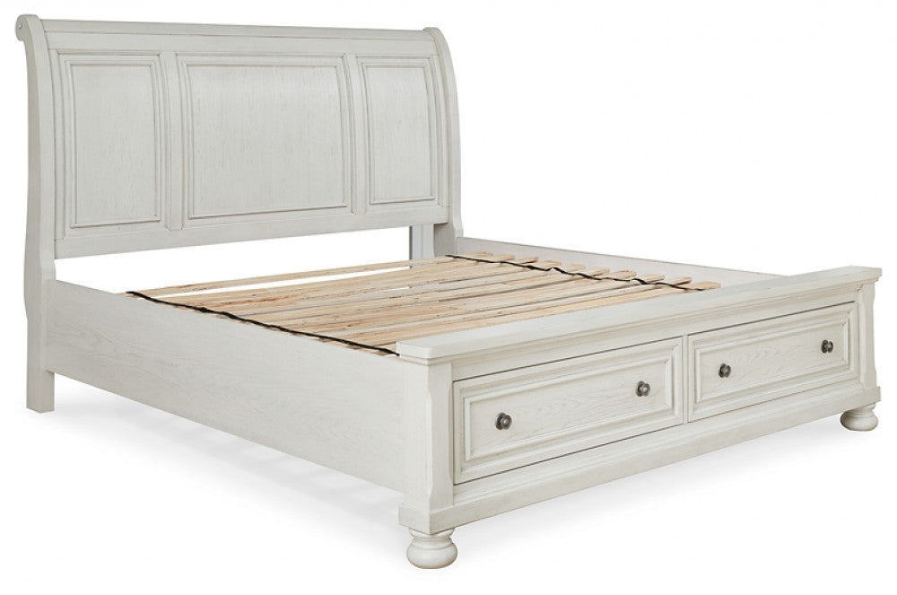 Robbinsdale Sleigh Bed with Storage