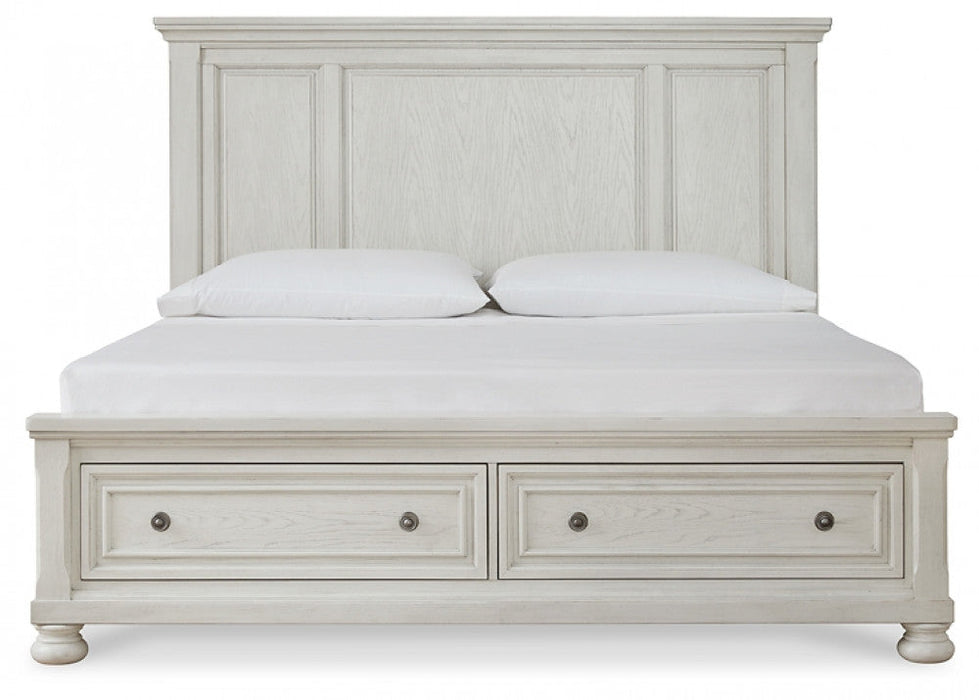 Robbinsdale Panel Bed with Storage