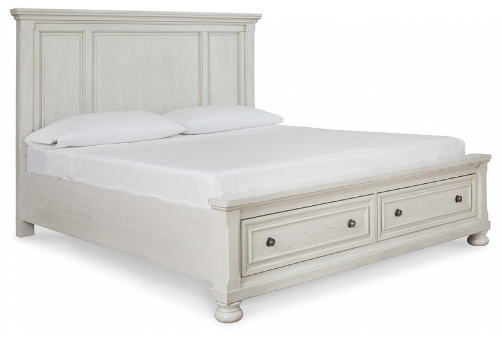 Robbinsdale Panel Bed with Storage