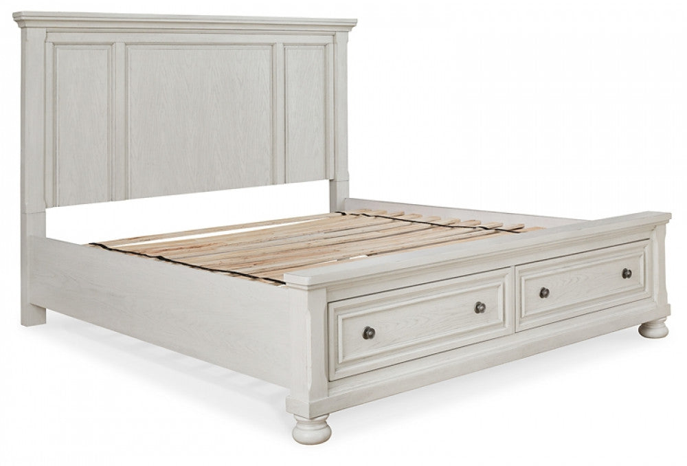 Robbinsdale Panel Bed with Storage