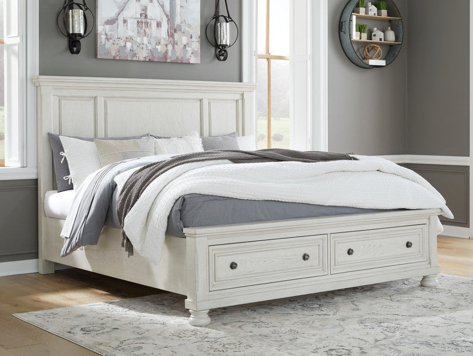 Robbinsdale Panel Bed with Storage