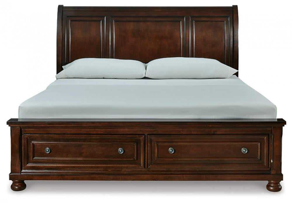 Porter Sleigh Bed with Storage