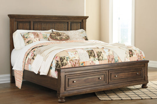 Flynnter Panel Bed with Storage