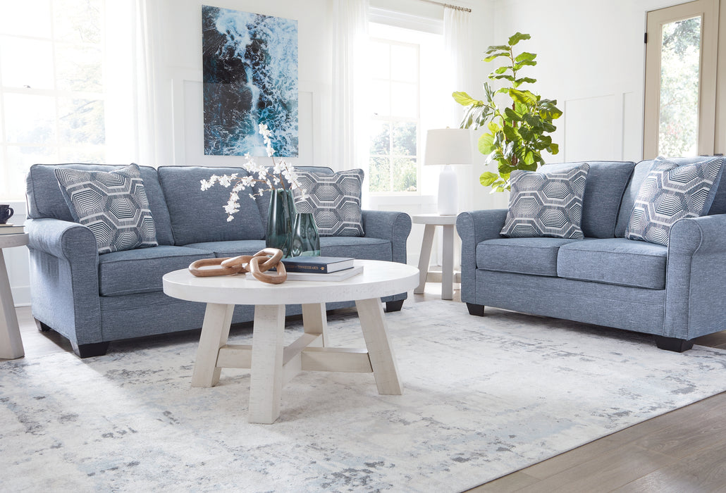 Carissa Manor Sofa and Loveseat