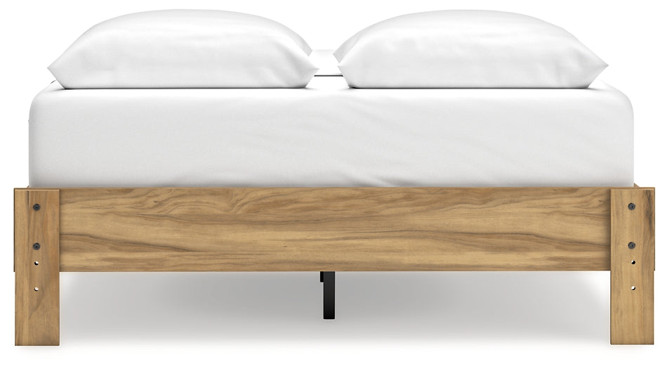 Bermacy Queen Platform Bed with Dresser