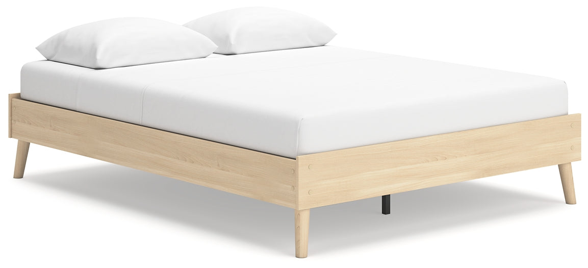 Cabinella Queen Platform Bed with 2 Nightstands