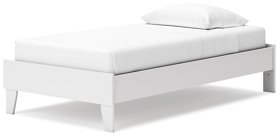 Socalle Twin Platform Bed with Dresser