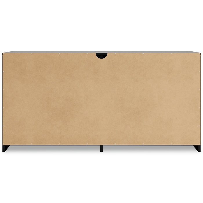 Finch Queen Panel Headboard with Dresser