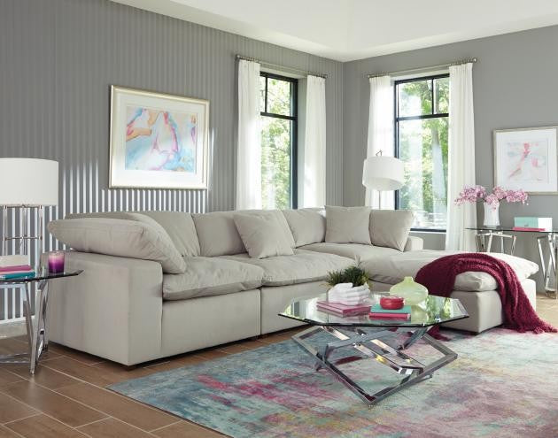 Posh Dove Modular Sectional