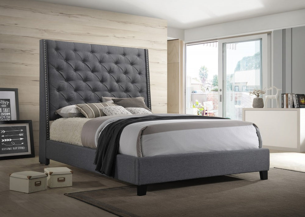 Chantilly-Grey King Bed