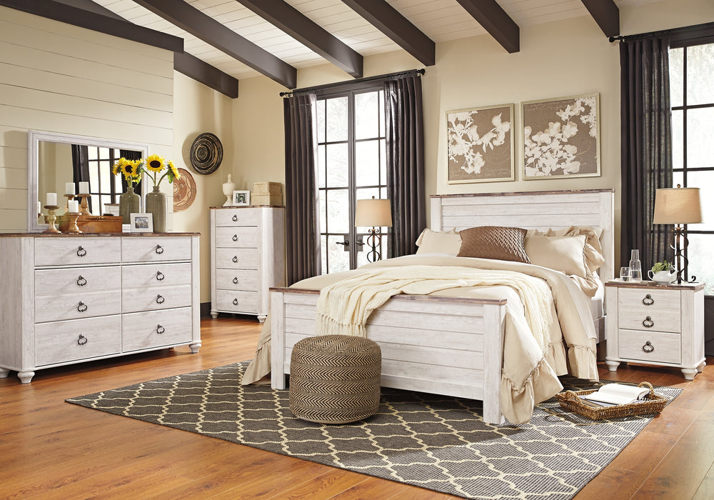 Willowton Six Drawer Dresser