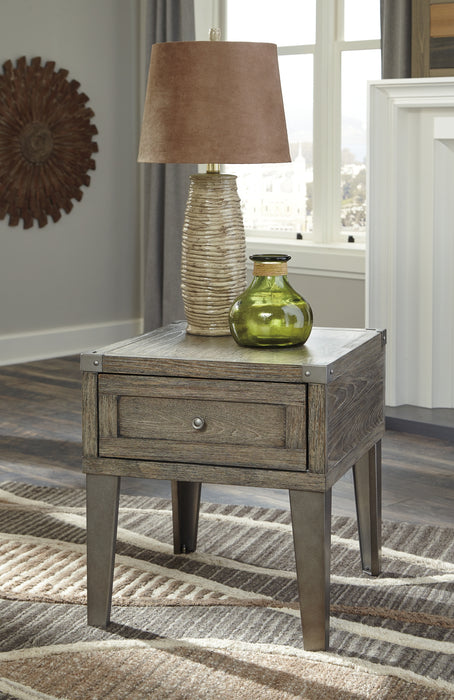 Chazney Rectangular End Table