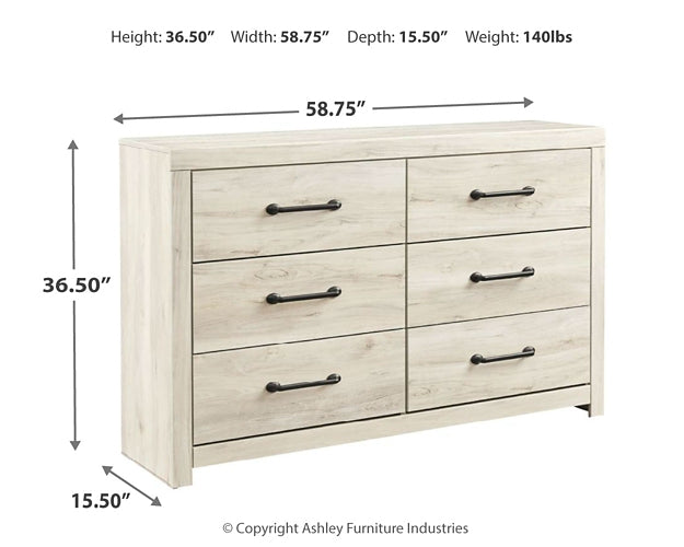 Cambeck Six Drawer Dresser.