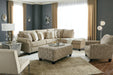 Dovemont 2-Piece Sectional with Chair and Ottoman.