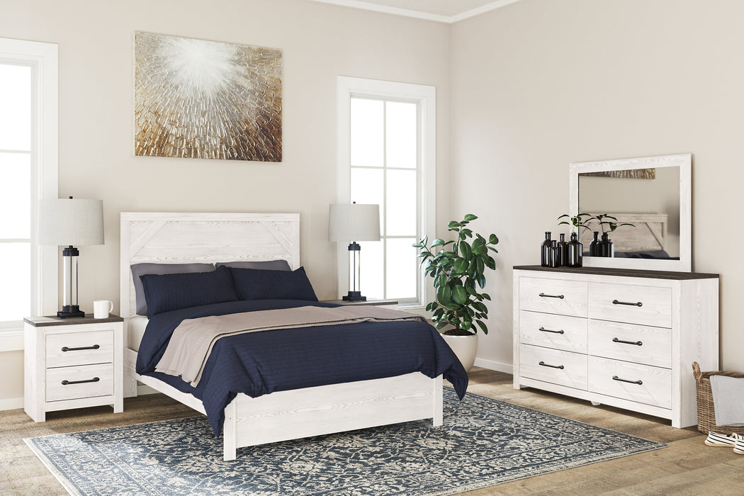 Gerridan Full Panel Bed with Dresser.