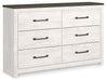 Gerridan Full Panel Bed with Dresser.