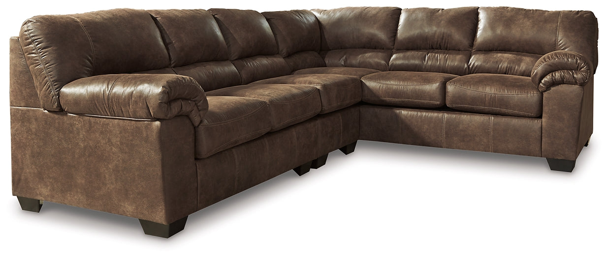 Bladen 3-Piece Sectional with Ottoman