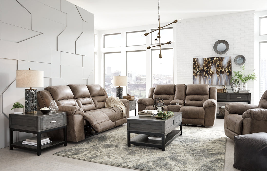 Stoneland Sofa, Loveseat and Recliner