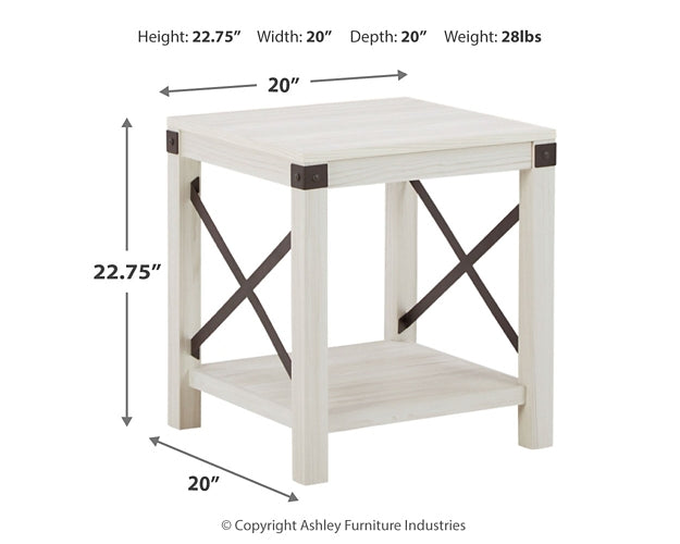 Bayflynn Square End Table