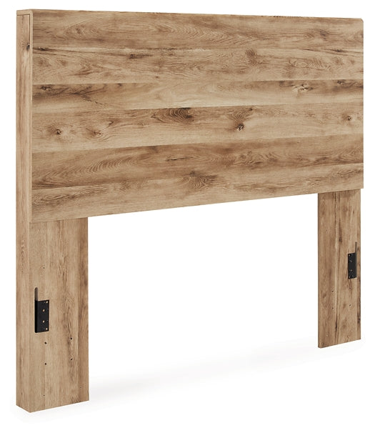 Hyanna Full Panel Headboard with Mirrored Dresser, Chest and Nightstand