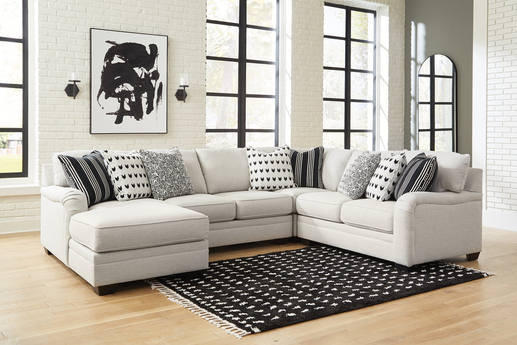 Huntsworth 4-Piece Sectional with Ottoman