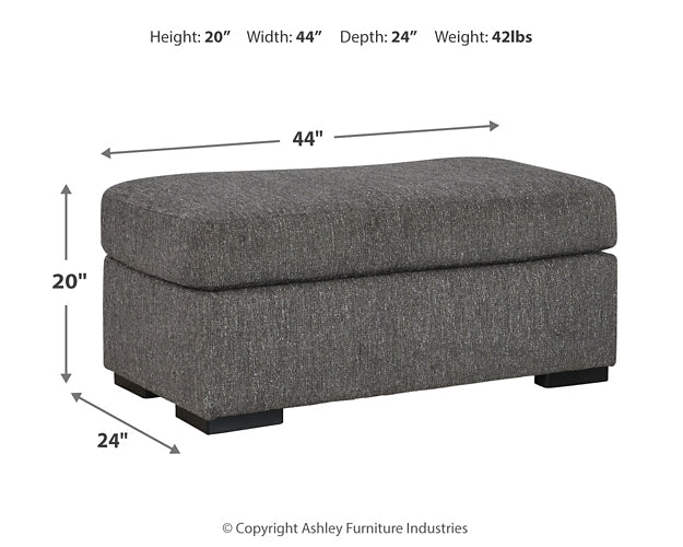 Gardiner Sofa Chaise with Ottoman