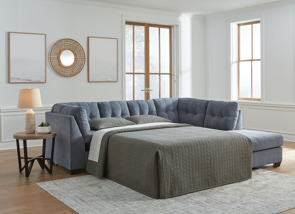 Marleton 2-Piece Sleeper Sectional with Ottoman