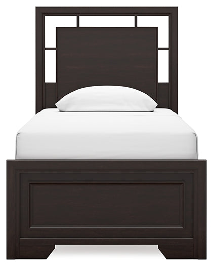 Covetown  Panel Bed